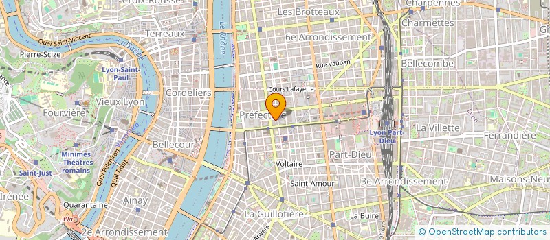 localisation de l'entreprise DUPOND-BRAILLON ARCHITECTES  LYON