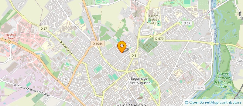 localisation de l'entreprise DUPOND DA ROCHA FUSION à SAINT-QUENTIN