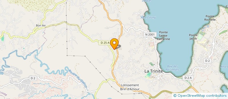 localisation de l'entreprise DUPOND-MOQUET à TRINITE