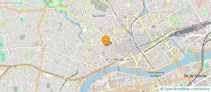 localisation de l'entreprise DUPONDT à NANTES