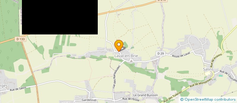 localisation de l'entreprise DUPONT  LAVAL-EN-BRIE