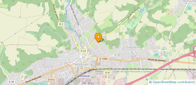 localisation de l'entreprise DUPONT  DAGNEUX