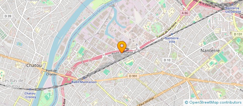 localisation de l'entreprise DUPONT AND CO SARL à NANTERRE