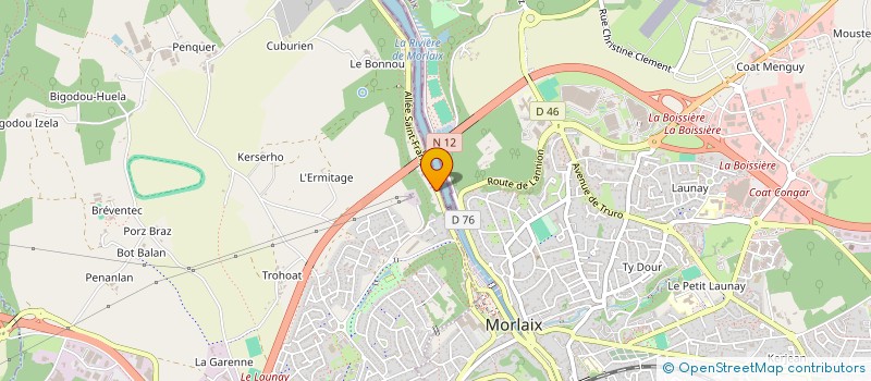localisation de l'entreprise DUPONT & ASSOCIES à SAINT-MARTIN-DES-CHAMPS