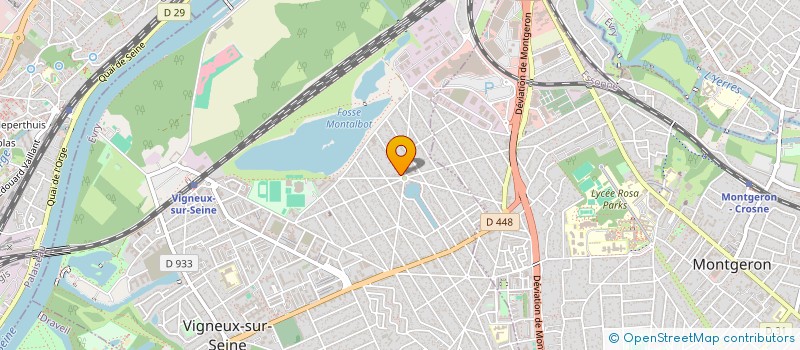localisation de l'entreprise DUPONT COUVERTURE ET FILS à VIGNEUX-SUR-SEINE
