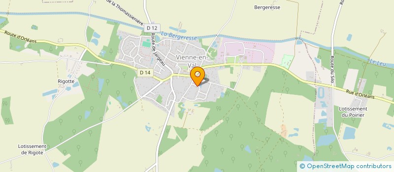 localisation de l'entreprise DUPONT CT à VIENNE-EN-VAL