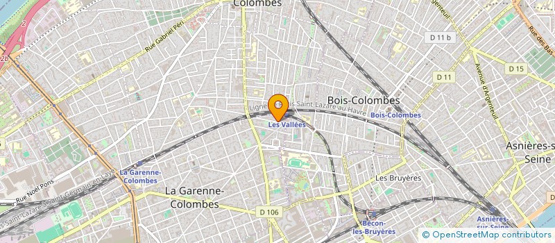 localisation de l'entreprise DUPONT DE DINECHIN / DE GUERRE INDIVISION à LA GARENNE-COLOMBES