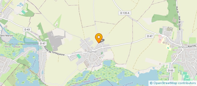 localisation de l'entreprise DUPONT DELECOURT à ARLEUX