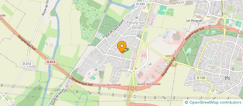 localisation de l'entreprise DUPONT DISTRIBUTEUR à FLEURY-SUR-ORNE