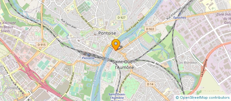 localisation de l'entreprise DUPONT DOMINIQUE RESTAURATION à SAINT-OUEN-L'AUMONE