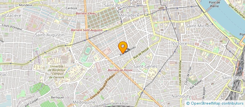 localisation de l'entreprise DUPONT EN FRANCE à BORDEAUX