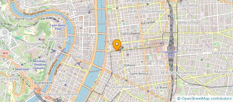 localisation de l'entreprise DUPONT ESTHETICA à LYON