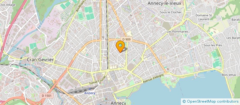 localisation de l'entreprise DUPONT ET ANDERSON NY  ANNECY