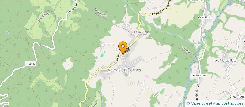 localisation de l'entreprise DUPONT MECANIQUE AUTO  VOVRAY-EN-BORNES