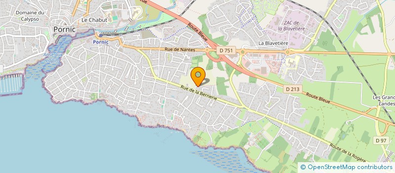 localisation de l'entreprise DUPONT PIFFETEAU  PORNIC