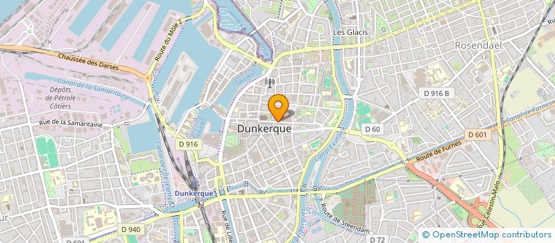 localisation de l'entreprise DUPONT PIZZA à DUNKERQUE