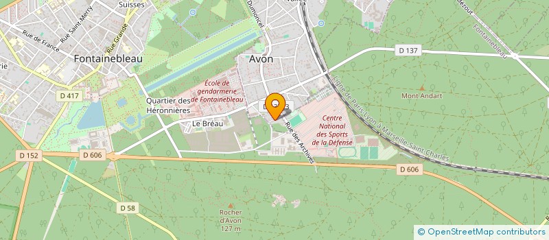 localisation de l'entreprise DUPONT YAGUPOVA à AVON