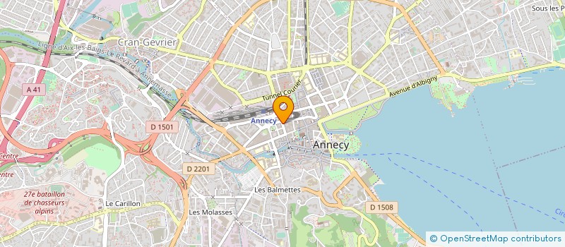 localisation de l'entreprise DUPONTDUPONT à ANNECY