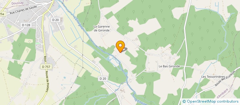 localisation de l'entreprise DUPORT MELVIN à SAINT-GENEST-D'AMBIERE