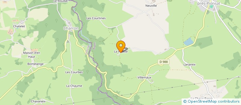 localisation de l'entreprise DUPOUX ET FILS à SAINT-MAURICE-PRES-PIONSAT
