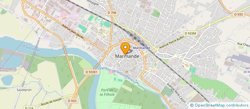 localisation de l'entreprise DUPOUY IMMOBILIARE  MARMANDE