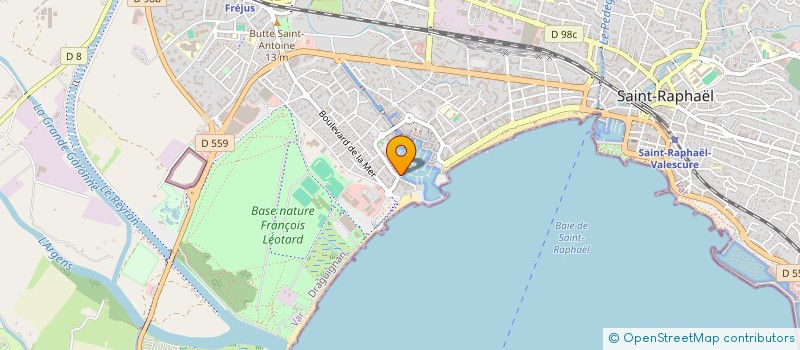 localisation de l'entreprise DUPOUY SOCIETE FINANCIERE à FREJUS