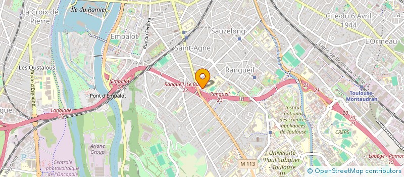 localisation de l'entreprise DUPRAT SENIA à TOULOUSE