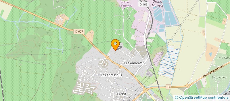 localisation de l'entreprise DUPRE à NARBONNE