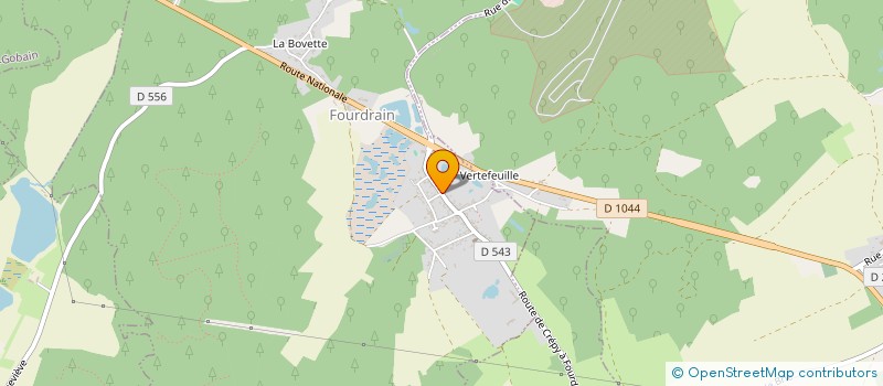 localisation de l'entreprise DUPRE INC à FOURDRAIN