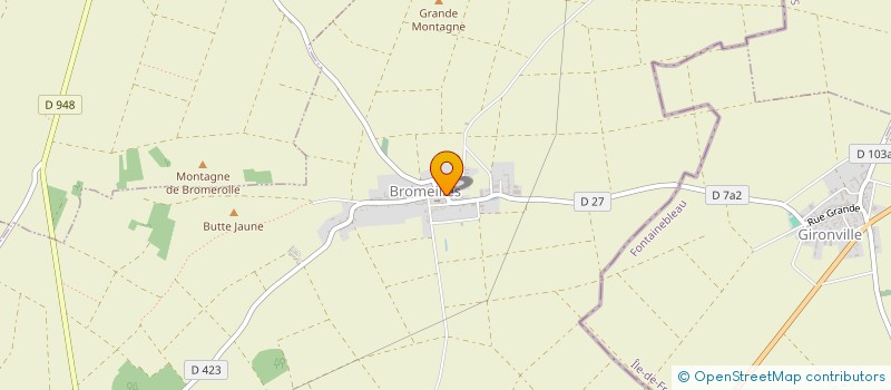 localisation de l'entreprise DUPRE NATURE BOIS à BROMEILLES
