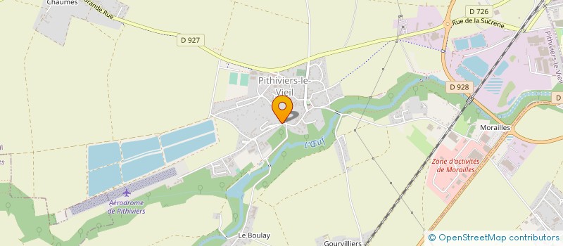 localisation de l'entreprise DUPRE SLP à PITHIVIERS-LE-VIEIL