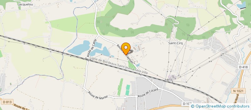 localisation de l'entreprise DUPRESSOIR IMMO GRIFFON  COLAYRAC-SAINT-CIRQ