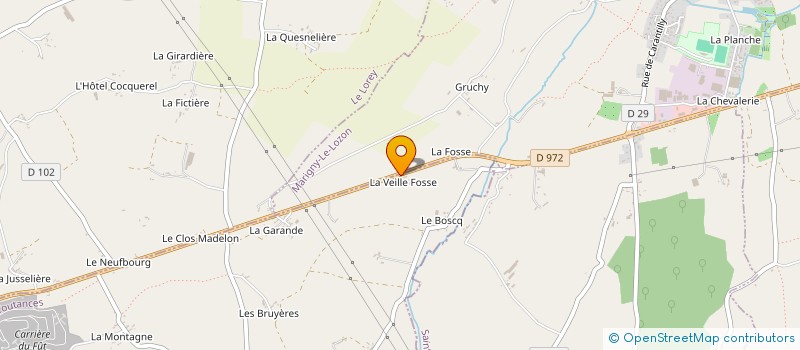 localisation de l'entreprise DUPREY-LENGRONNE  CAMETOURS