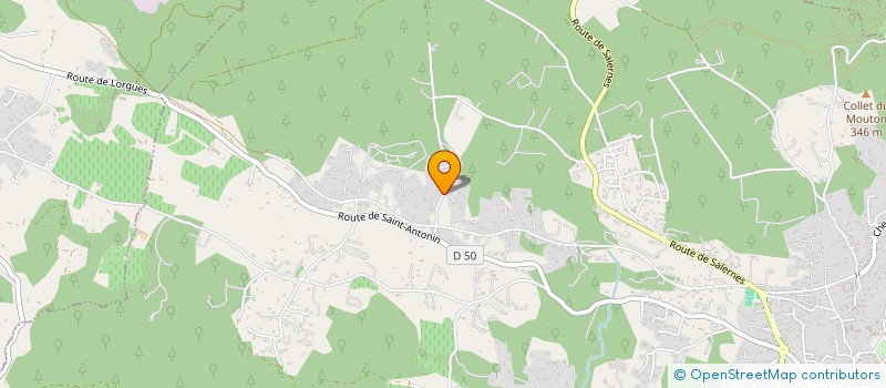 localisation de l'entreprise DUPREZ DESIGN à LORGUES