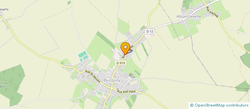 localisation de l'entreprise DUPRIEZ DISTRI  BUCQUOY