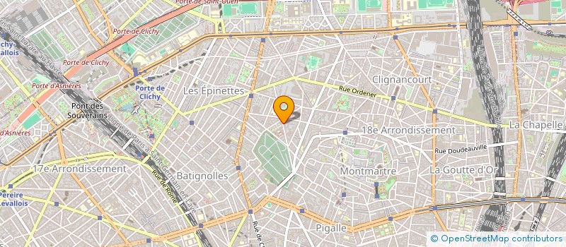 localisation de l'entreprise DUPUI à PARIS
