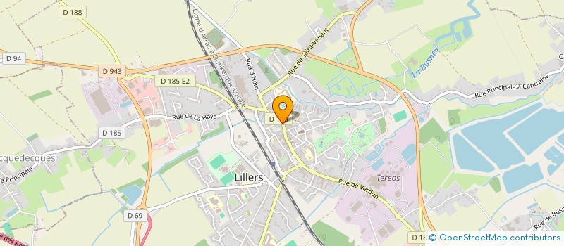 localisation de l'entreprise DUPUICH THOMAS  LILLERS