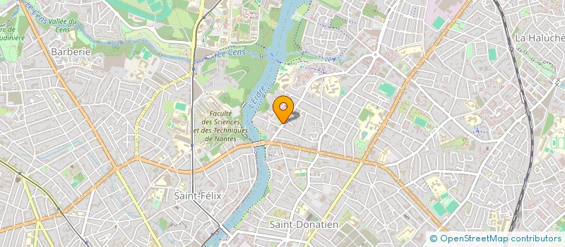 localisation de l'entreprise DUPUIS à NANTES