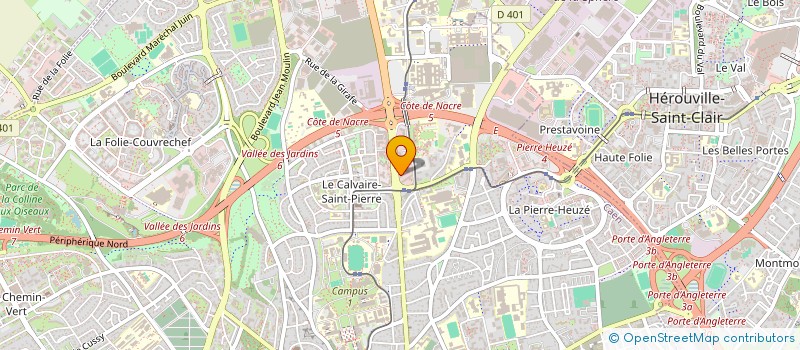 localisation de l'entreprise DUPUIS FRANCOIS BENOIT à CAEN
