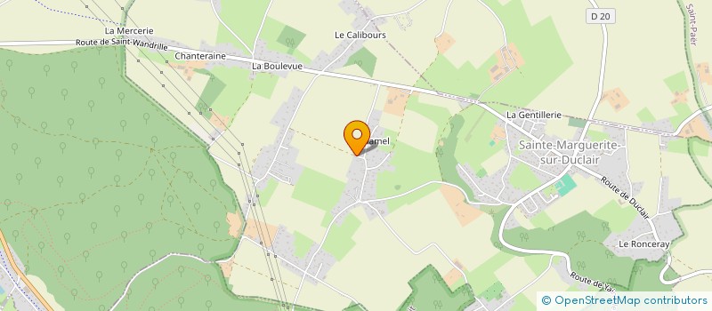 localisation de l'entreprise DUPUIS PRESTATIONS METALLURGIQUES  QUEVILLON