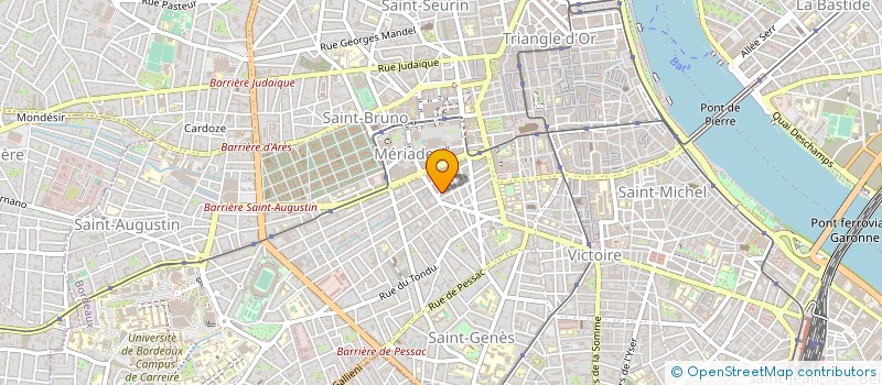 localisation de l'entreprise DUPUIS SPORTS PRO ICE  BORDEAUX