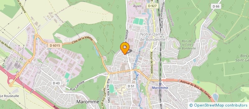 localisation de l'entreprise DUPUIS TOUR  MAROMME