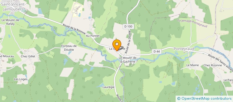 localisation de l'entreprise DUPUY ET FILS à SAINT PRIVAT EN PERIGORD