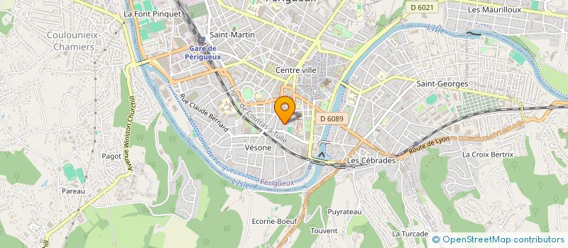 localisation de l'entreprise DUPUY ET GRANGER à PERIGUEUX