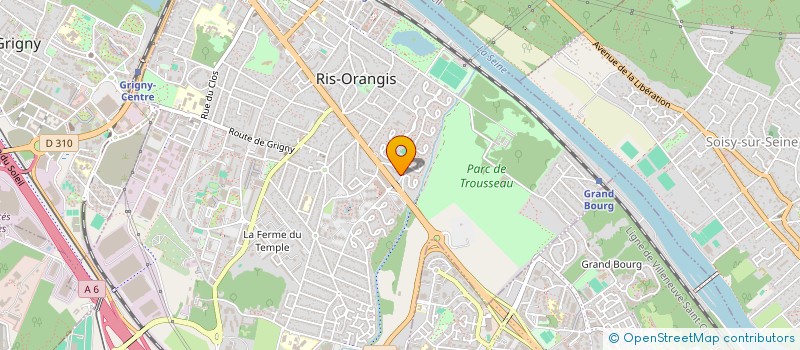 localisation de l'entreprise DUPUY FAMILY à RIS-ORANGIS