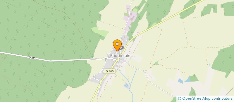 localisation de l'entreprise DUPUY FRERES à BOURBERAIN