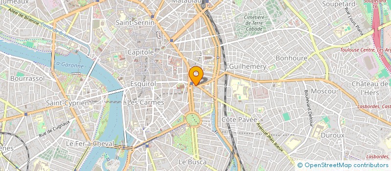 localisation de l'entreprise DUPUY IMMOBILIER à TOULOUSE