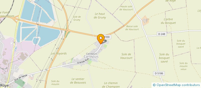 localisation de l'entreprise DUPUY INVESTISSEMEMNTS  DANCOURT-POPINCOURT