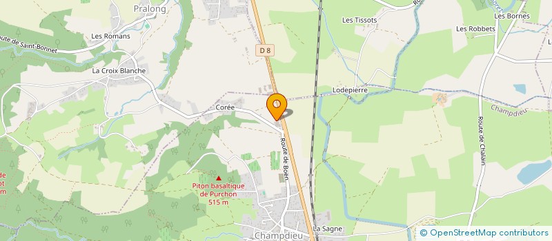 localisation de l'entreprise DUPUY MATERIEL D'ASSISTANCE PHYSIQUE  PRALONG