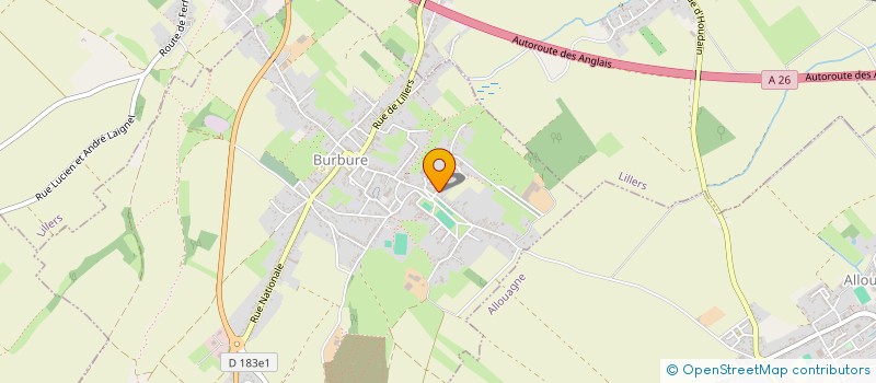 localisation de l'entreprise DUPUY MICKAEL  BURBURE